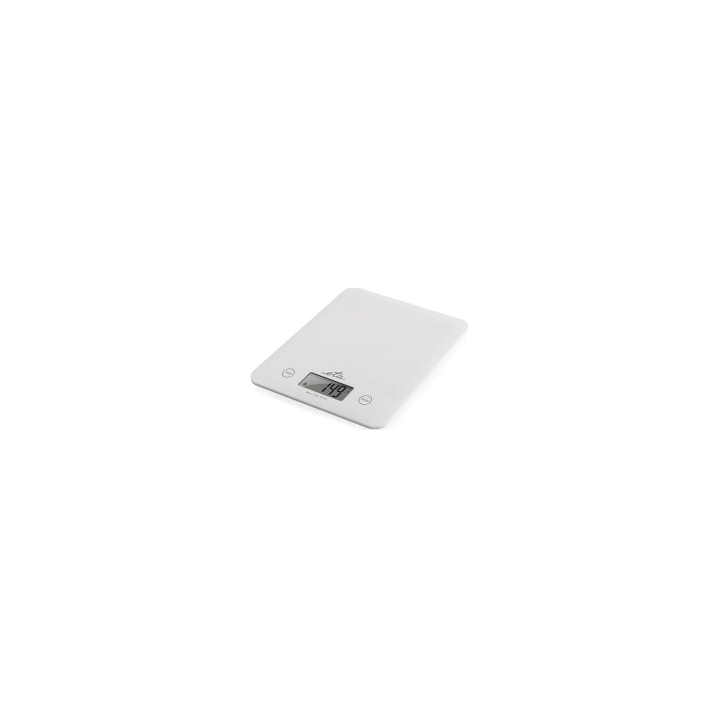 ETA | Kitchen scales | Lori ETA277790000 | Maximum weight (capacity) 5 kg | Graduation 1 g | Display type LCD | White