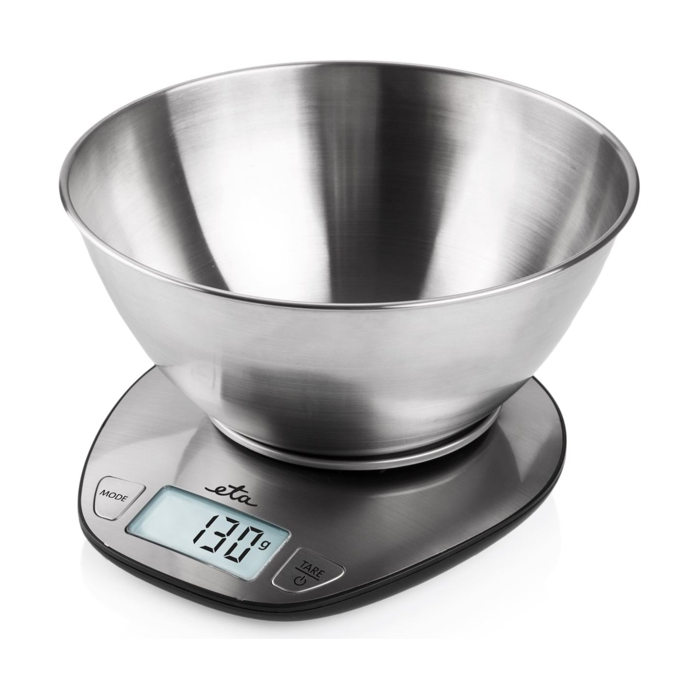 ETA | Kitchen scale | ETA677890000 Dori | Maximum weight (capacity) 5 kg | Graduation 1 g | Display type LCD | Stainless steel