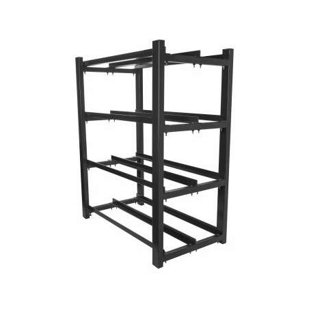 Lanberg Stand for batteries UPS 830X454 2x4(8) black OR01-830454-204-BK