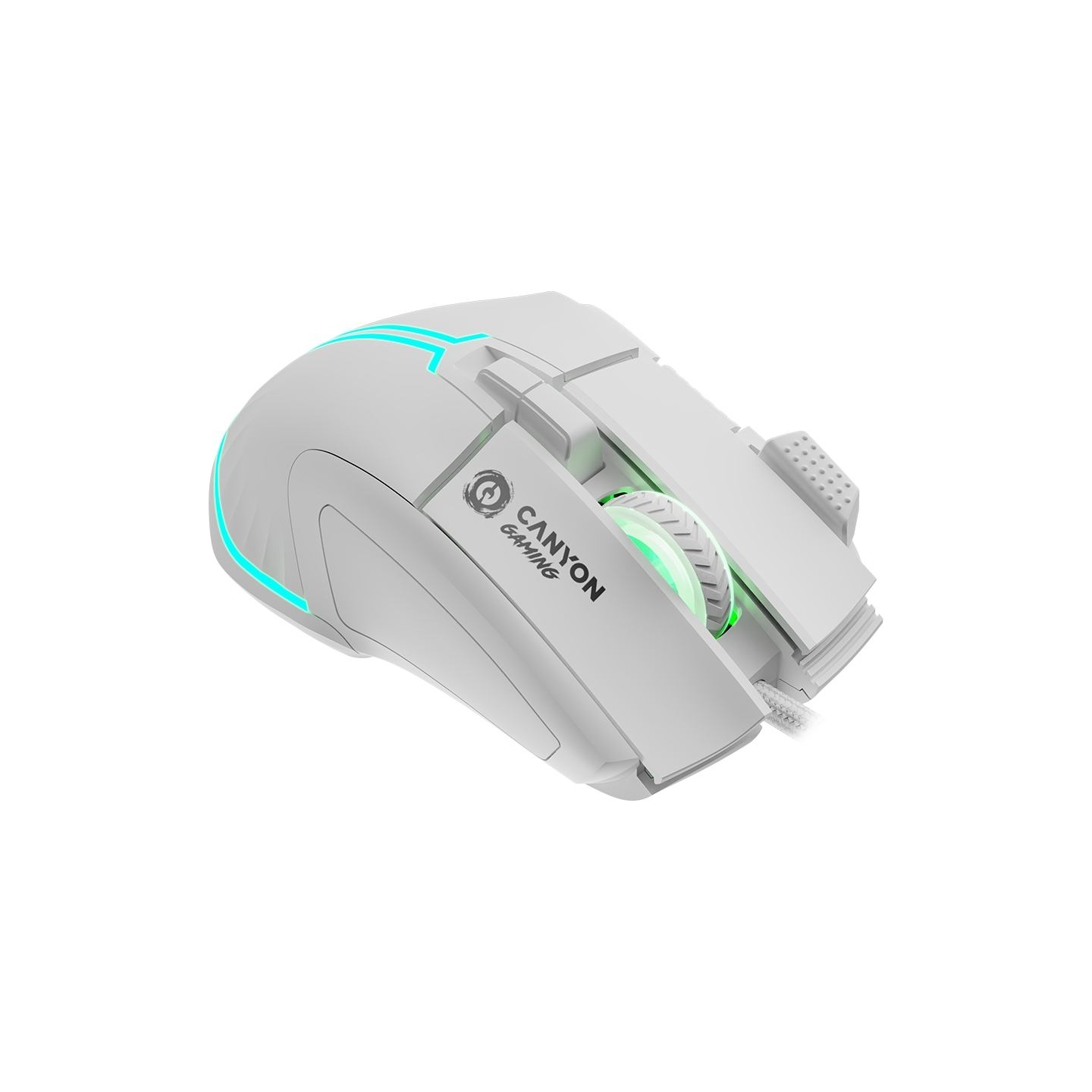 Canyon mouse Fortnax GM-636 RGB 9buttons Wired White