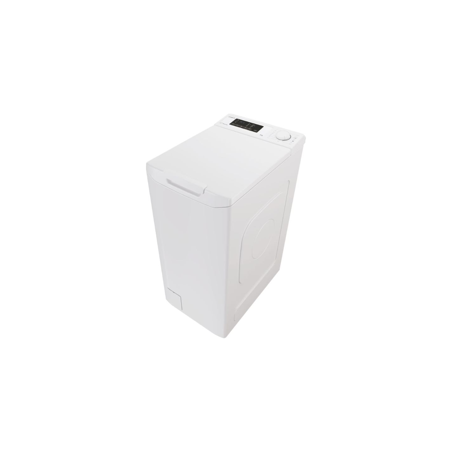 Candy | Washing Machine | TCA283D2-S | Energy efficiency class D | Top loading | Washing capacity 8 kg | 1200 RPM | Depth 60 cm 