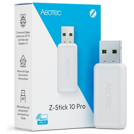 Aeotec Z-Stick 10 Pro, Z-Wave and Zigbee