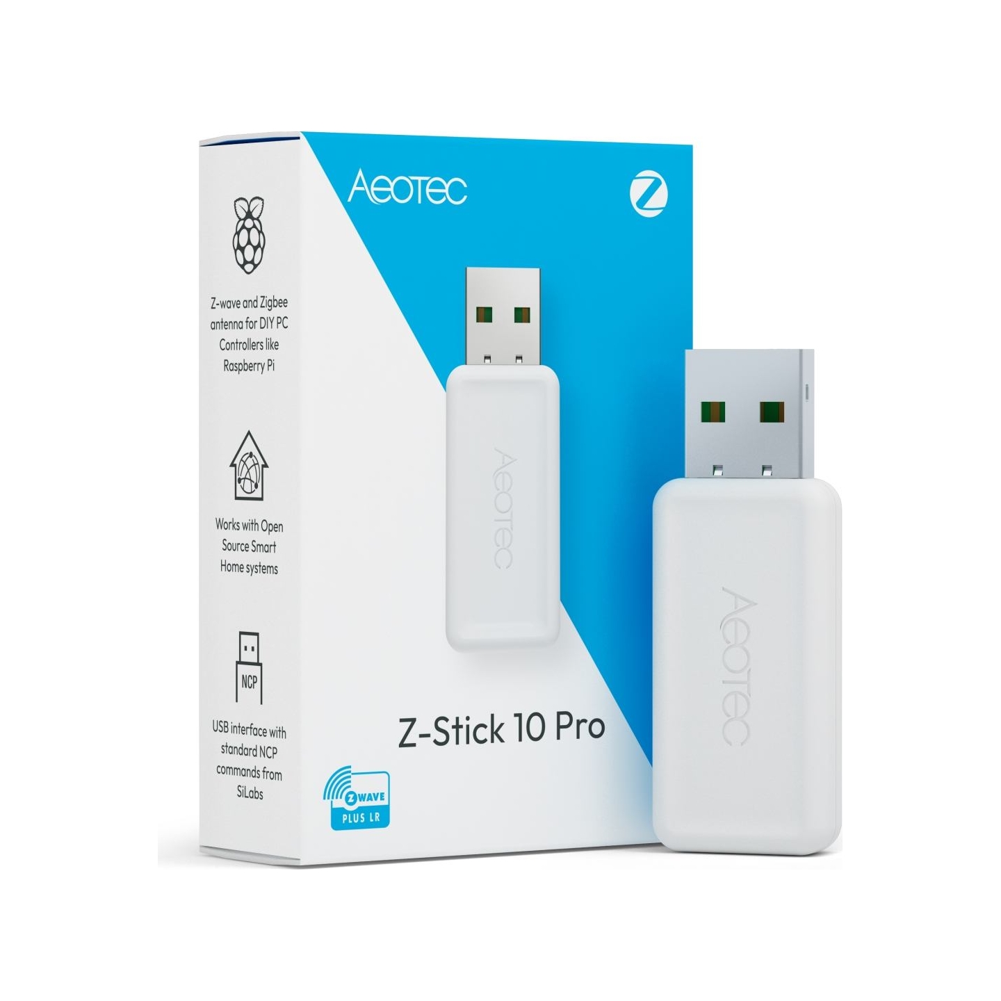Aeotec Z-Stick 10 Pro, Z-Wave and Zigbee