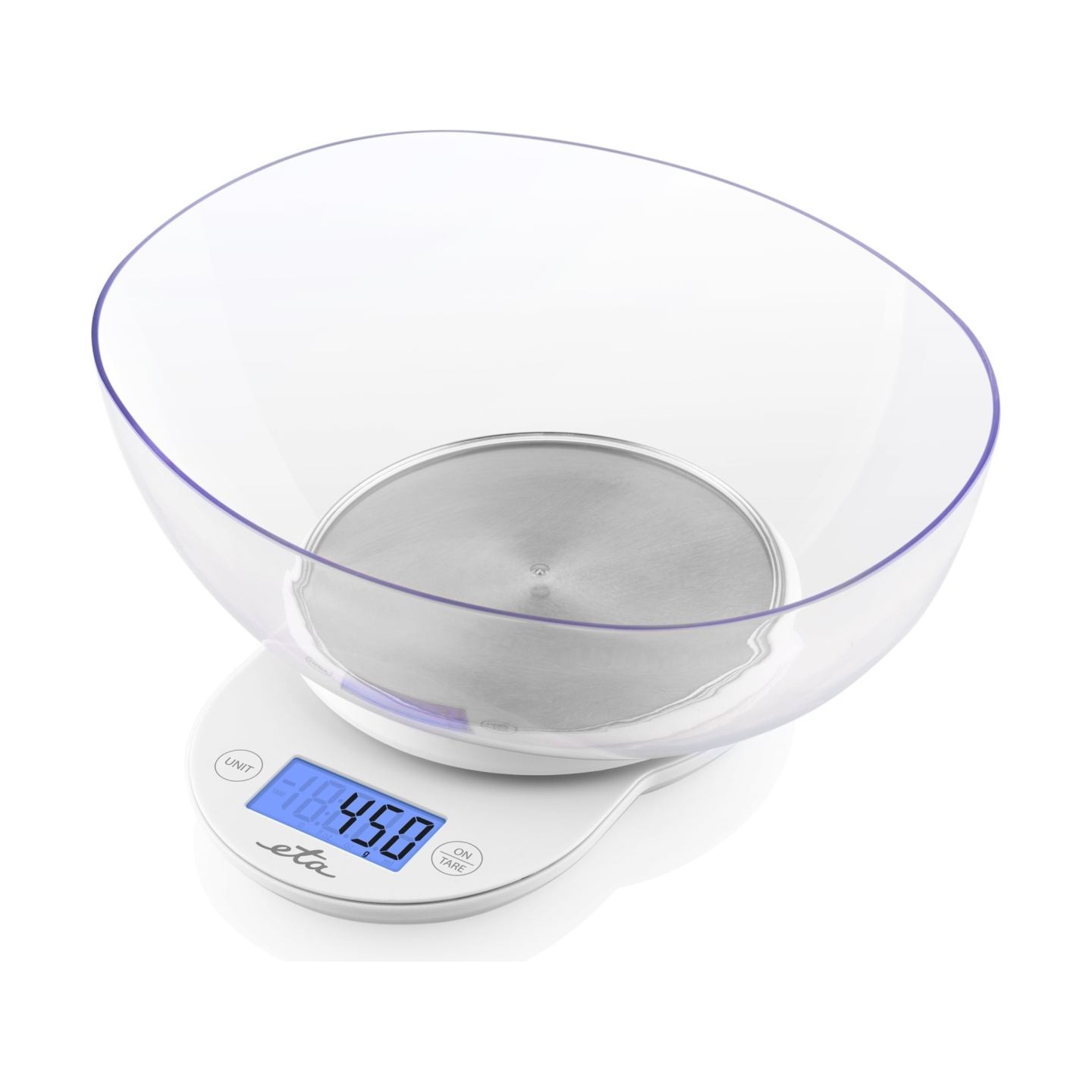 ETA | Kitchen scale with a bowl | ETA577090000 Mari | Graduation 1 g | Display type LCD | White