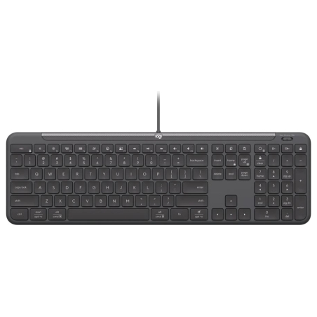 Logitech WIRED KB K620 FOR BUSINESS  - GRAPHITE - PAN - USB  - NORDIC-613 - USB-C K620B