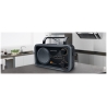 Muse | 2-bands portable radio | M-06DS | AUX in | Grey