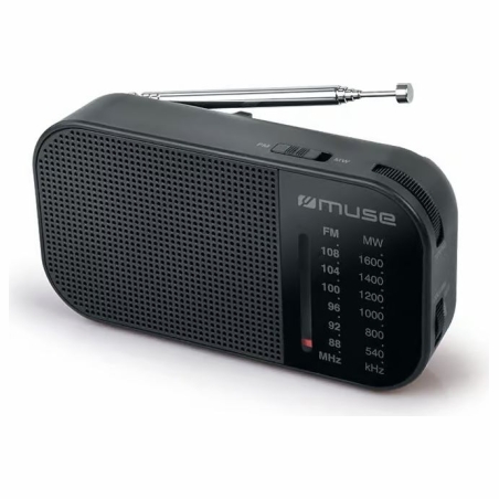 Muse | M-025 R | Portable radio | Black