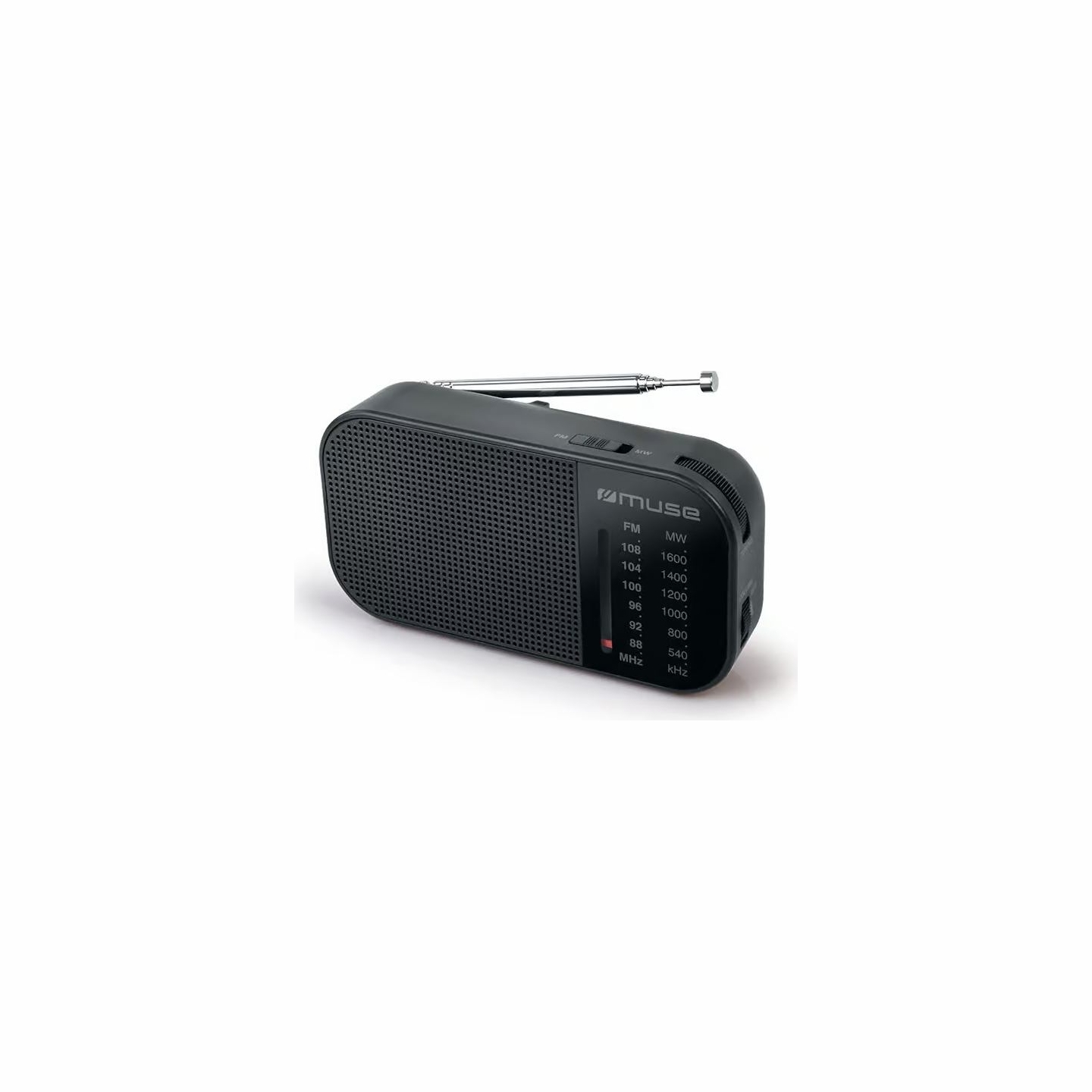 Muse | M-025 R | Portable radio | Black