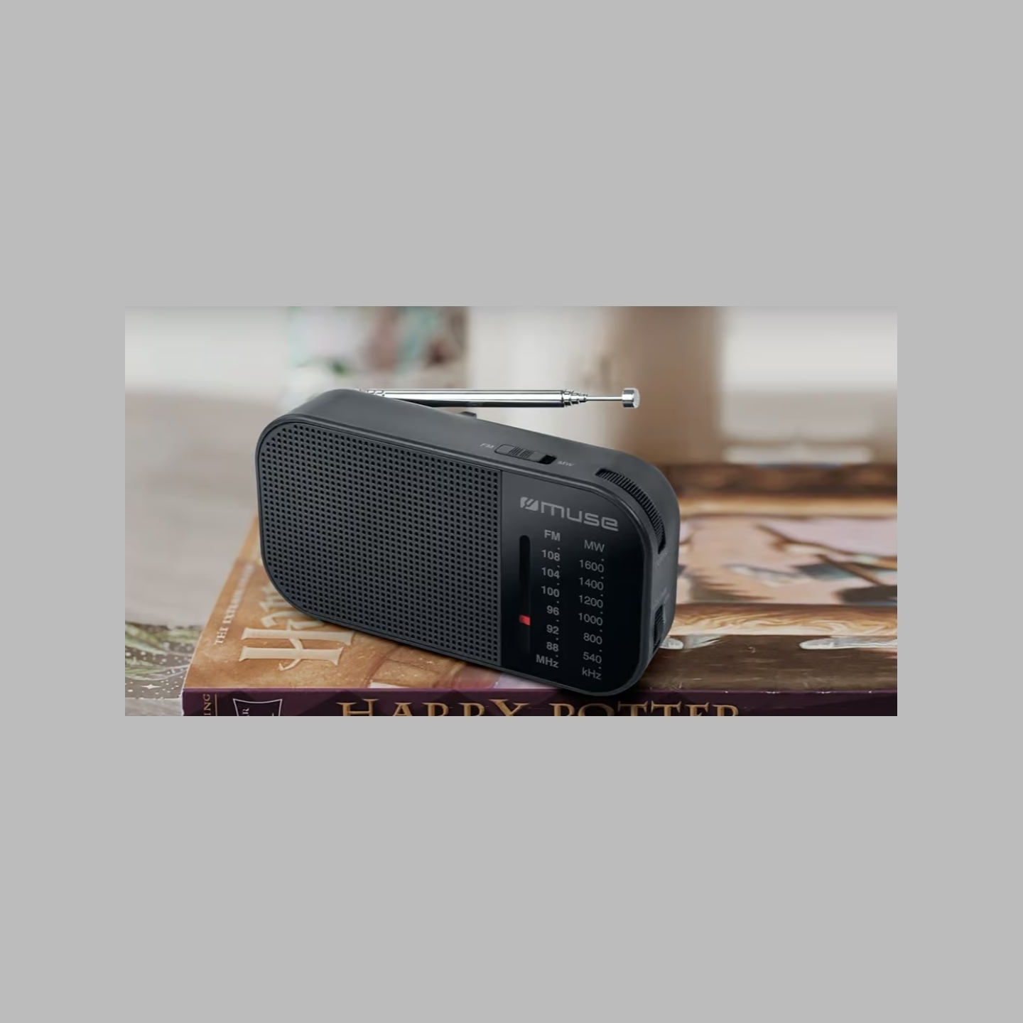 Muse | M-025 R | Portable radio | Black