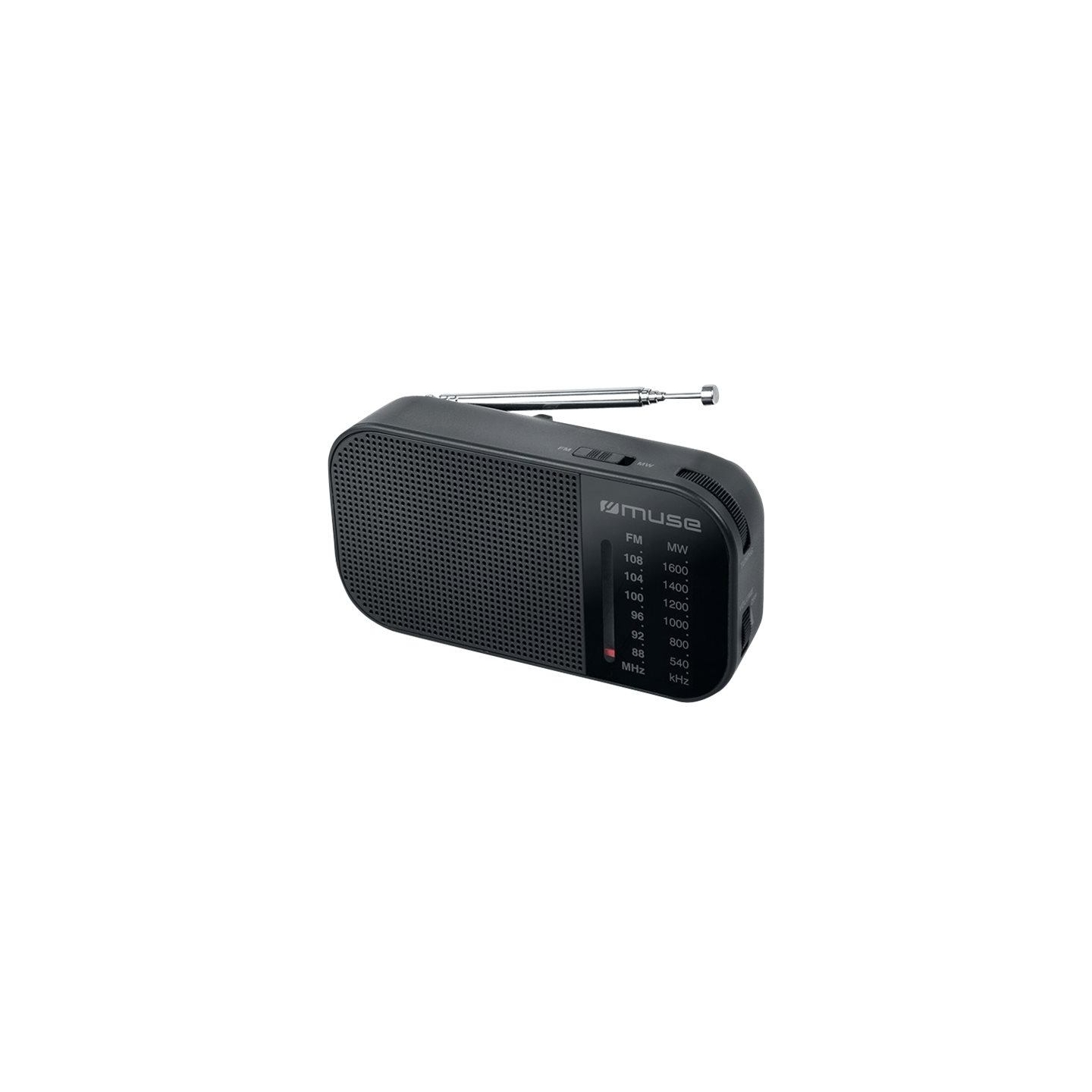 Muse | M-025 R | Portable radio | Black