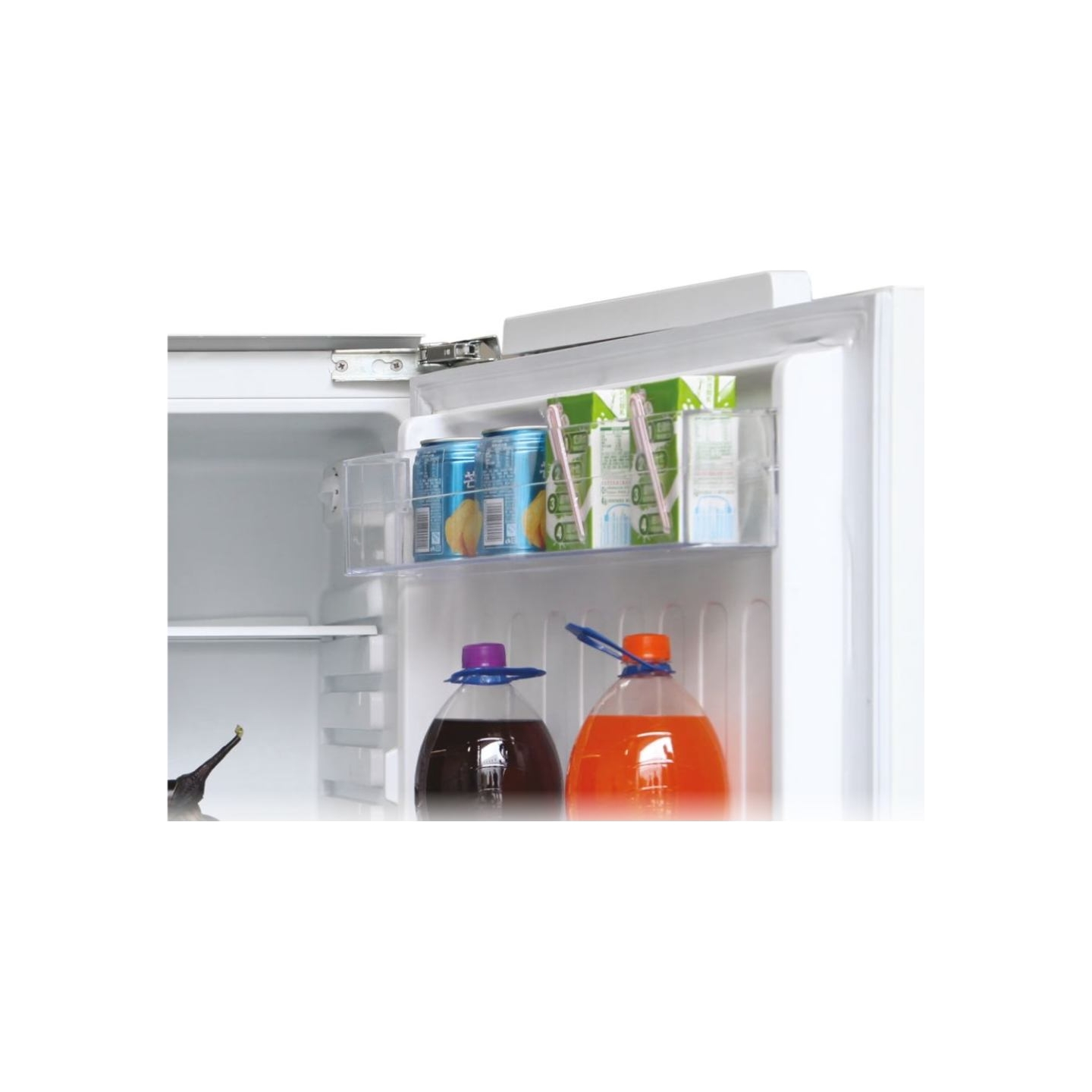 Candy Refrigerator | CMLS68EW | Energy efficiency class E | Built-in | Larder | Height 82 cm | Fridge net capacity 135 L | Displ