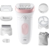 Braun | Epilator | Silk-épil Series 7 7-060 | Operating time (max) 40 min | Number of power levels 1 | Wet & Dry | White/Pink