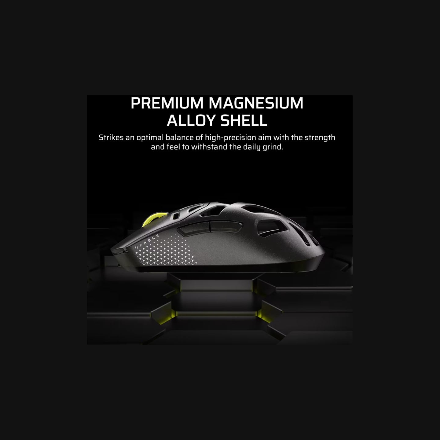 Corsair SABRE V2 PRO | Gaming Mouse | Wireless/Wired | 2.4GHz, Bluetooth, USB-C | Black