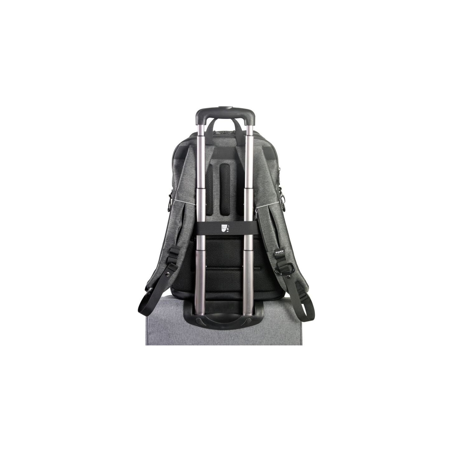 Port Designs Pro Montreal | Fits up to size 15.6/16 " | Backpack | Shoulder strap | Grey