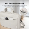 Lenovo Laptop Topload T210 | Fits up to size 16 " | Topload | Shoulder strap | Beige