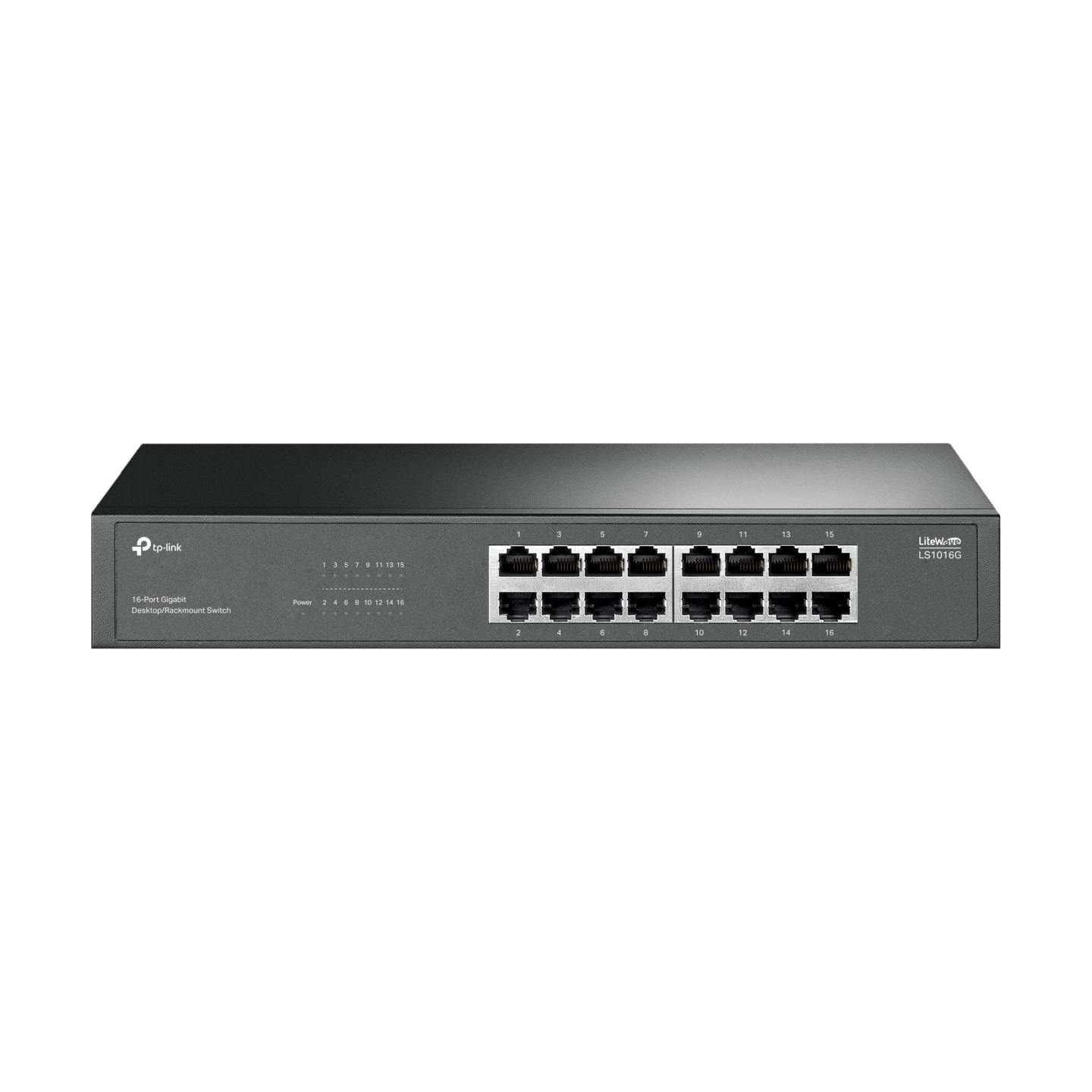 Tp-Link 16-Port Gigabit Switch | LS1016G | Unmanaged | Desktop/Rack-mountable