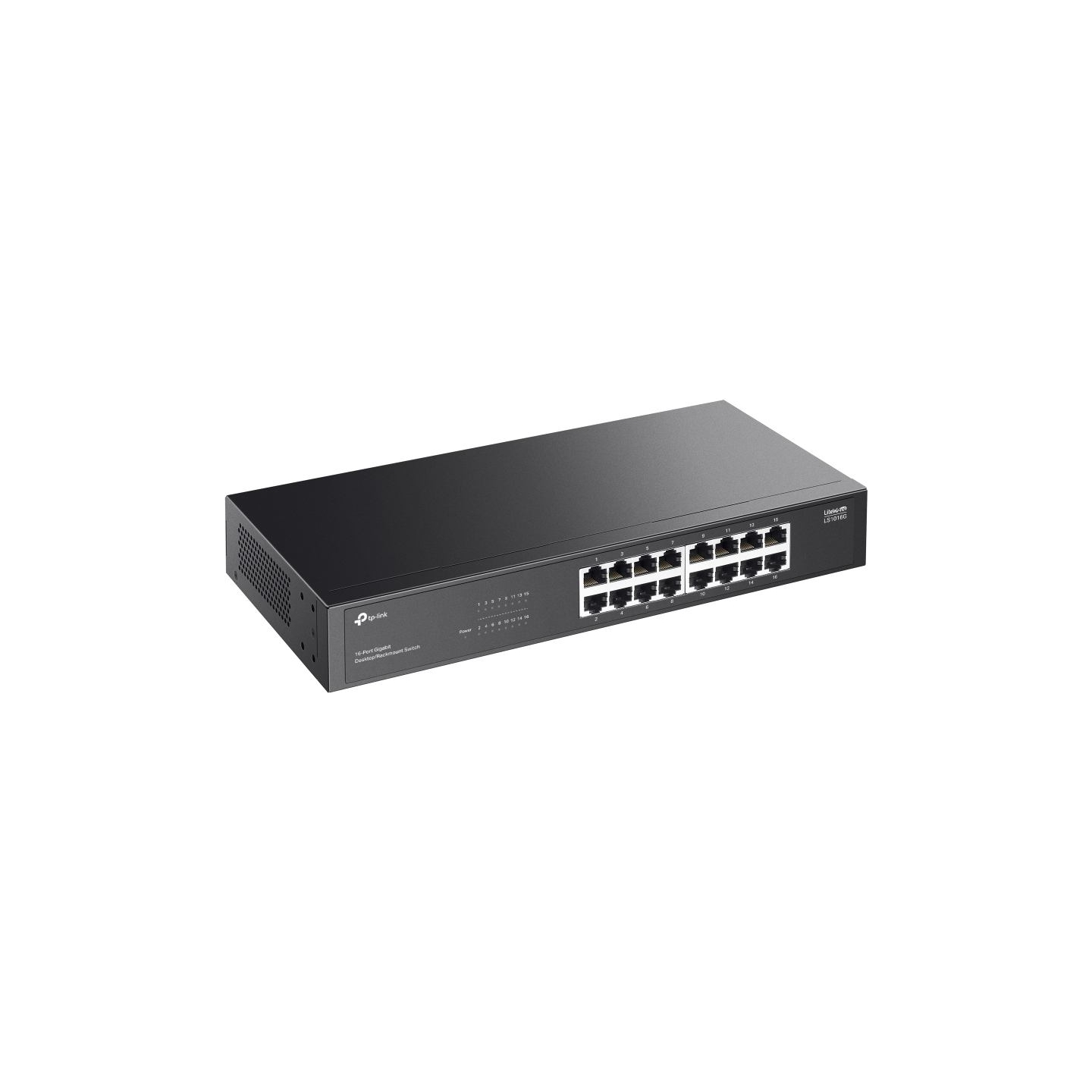 Tp-Link 16-Port Gigabit Switch | LS1016G | Unmanaged | Desktop/Rack-mountable