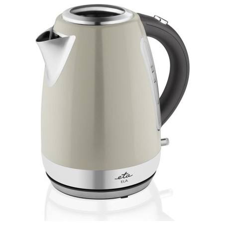 ETA | Kettle | ELA ETA859890070 | Standard | 2100 W | 1.7 L | Stainless steel | 360° rotational base | Cream