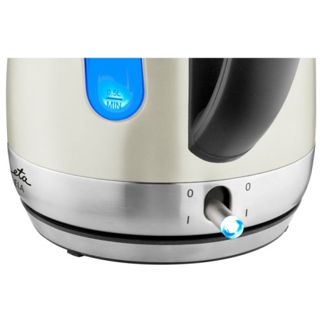 ETA | Kettle | ELA ETA859890070 | Standard | 2100 W | 1.7 L | Stainless steel | 360° rotational base | Cream