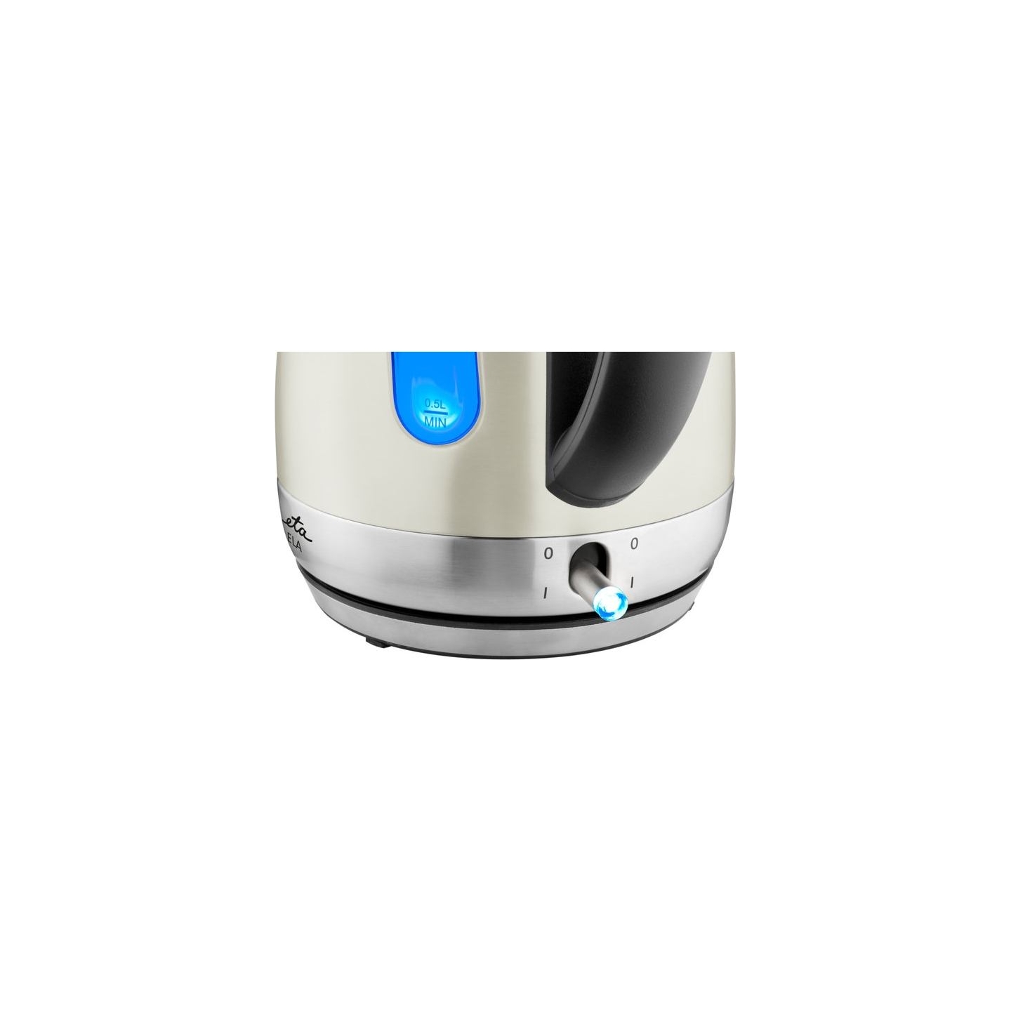 ETA | Kettle | ELA ETA859890070 | Standard | 2100 W | 1.7 L | Stainless steel | 360° rotational base | Cream