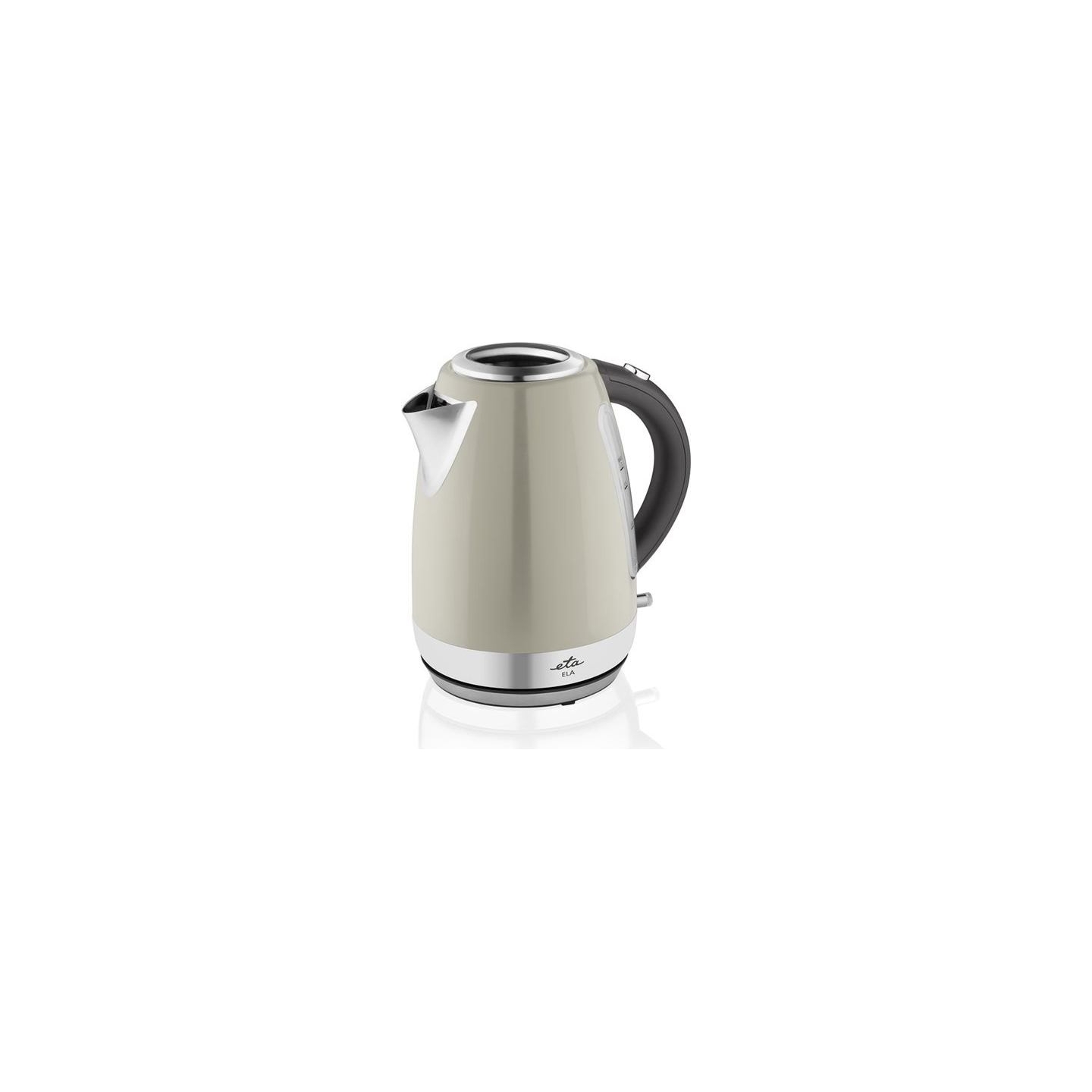 ETA | Kettle | ELA ETA859890070 | Standard | 2100 W | 1.7 L | Stainless steel | 360° rotational base | Cream