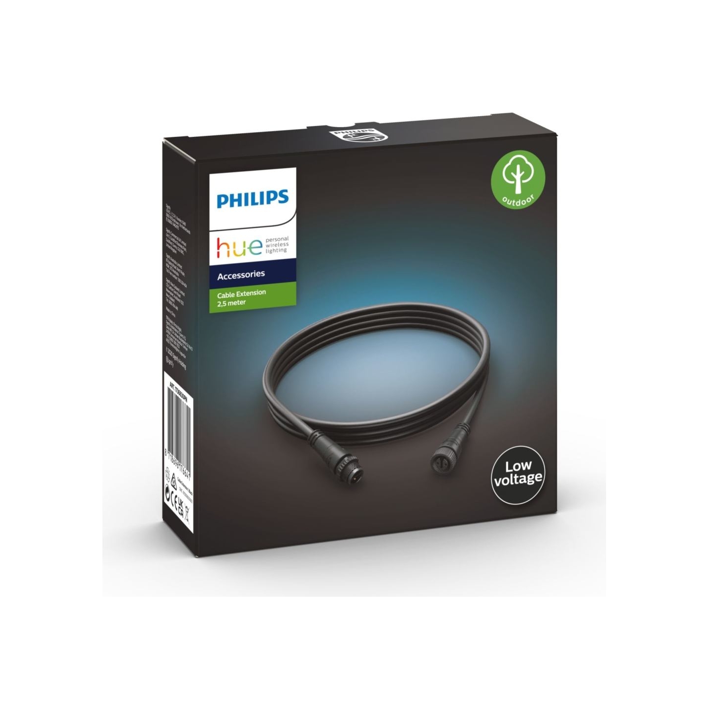 Philips Outdoor 24V Cable Extension, 2.5m