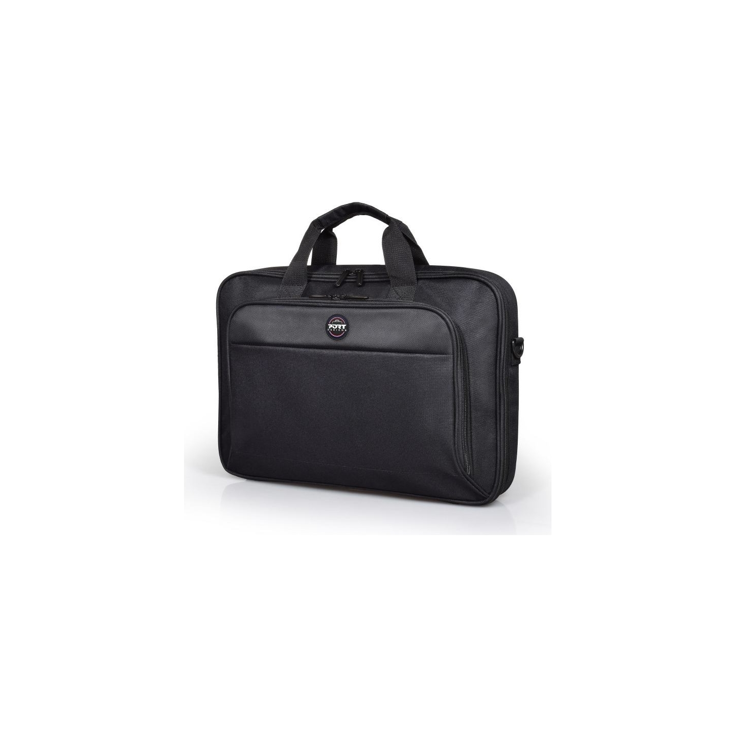 Port Designs | HANOI II Clamshell | Laptop case | Notebook | Black | Shoulder strap