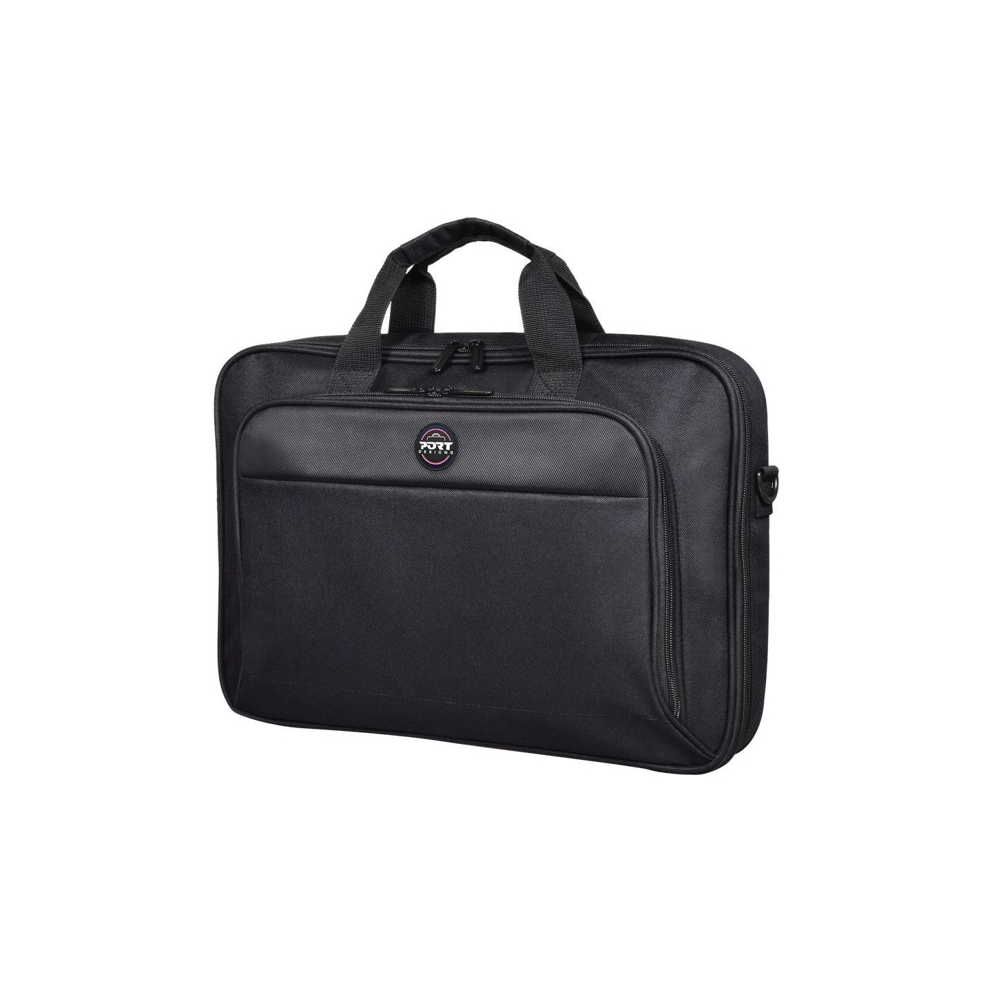 Port Designs | HANOI II Clamshell | Laptop case | Notebook | Black | Shoulder strap