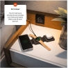 Fixed | Wireless Foldable Charger 3in1 Flex for Samsung | FIXFLE-SA-BK | Black