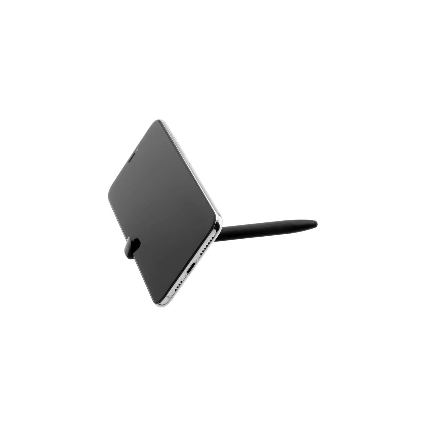 Fixed | Pen With Stylus and Stand | 3 in 1 | Pencil | Stylus for capacitive displays; Stand for phones and tablets | Black