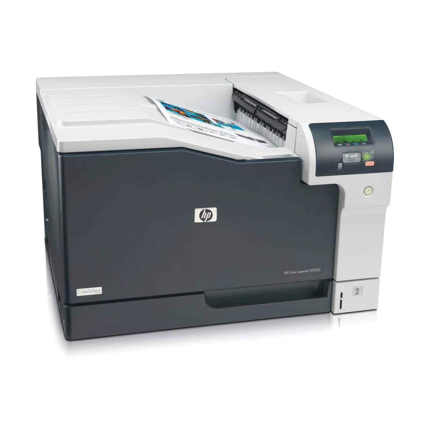 HP Color LaserJet CP5225 Printer - A3 Color Laser, Print, 20ppm, 1500-5000 pages per month / CE710A#B19