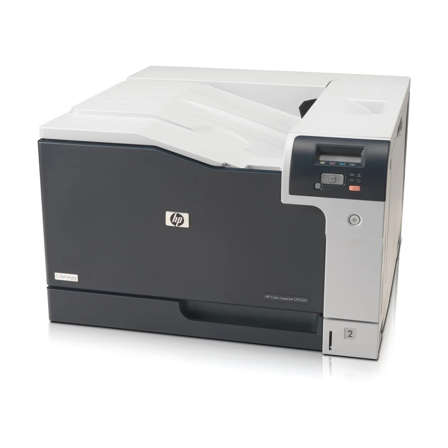 HP Color LaserJet CP5225 Printer - A3 Color Laser, Print, 20ppm, 1500-5000 pages per month / CE710A#B19