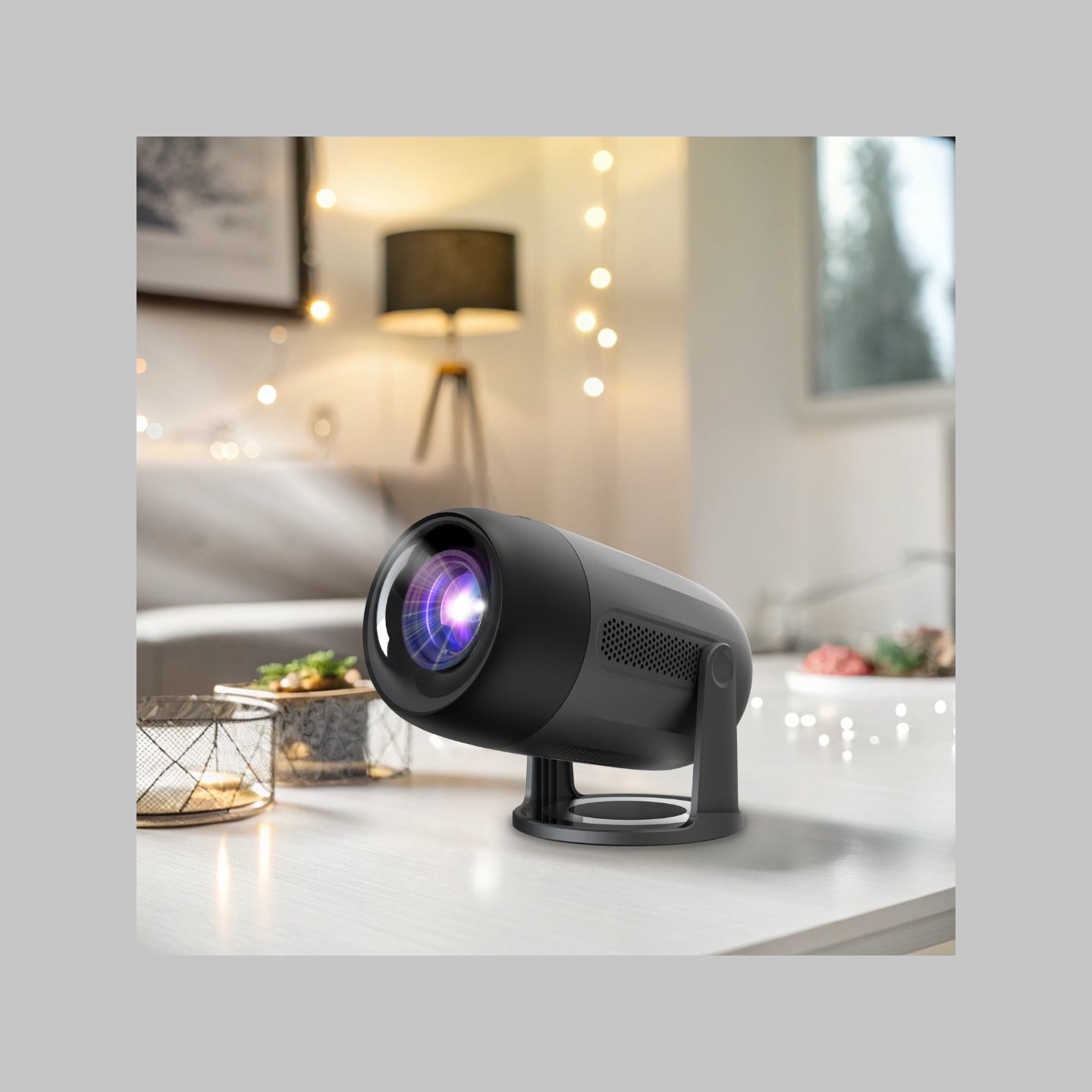Philips | NeoPix150 | Full HD (1920x1080) | 250 ANSI lumens | 1000:1 | Dark Grey | Portable Projector | Wi-Fi