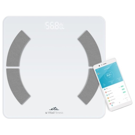 ETA Personal Scale | ETA277990000 Vital Fitness | Maximum weight (capacity) 180 kg | Accuracy 100 g | Body Mass Index (BMI) meas