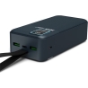 Port Connect External USB-C battery integrated lamp | 30000 mAh | Blue