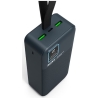 Port Connect External USB-C battery integrated lamp | 30000 mAh | Blue