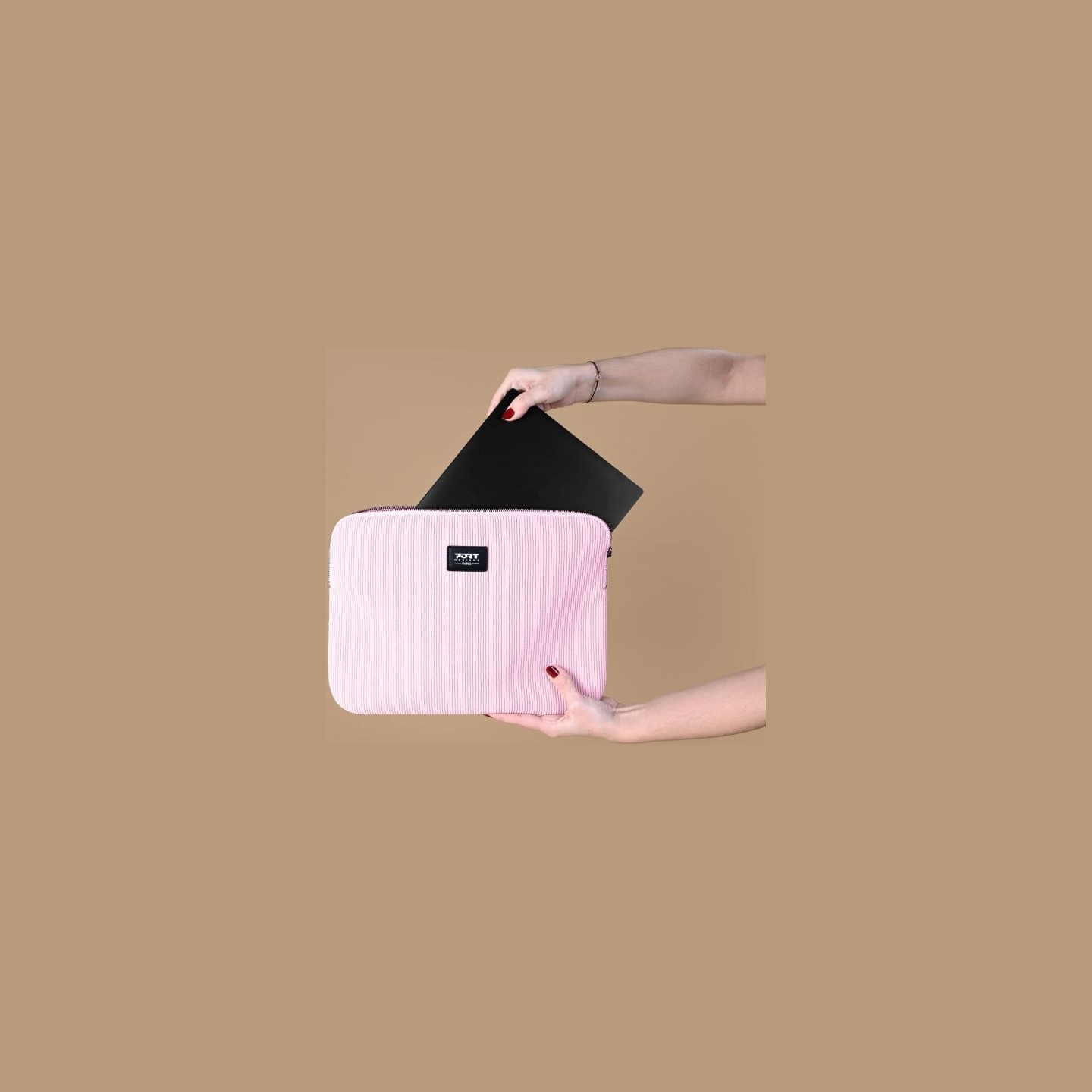Port Designs MILANO II ECO | Laptop Sleeve | Pink