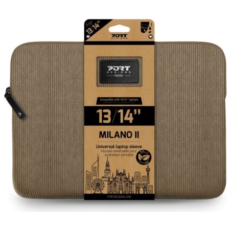 Port Designs MILANO II ECO | Fits up to size 13/14 " | Sleeve | Brown