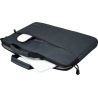 Port Designs | Belize | Fits up to size 13.3 " | Toploading laptop case | Shoulder strap | Black