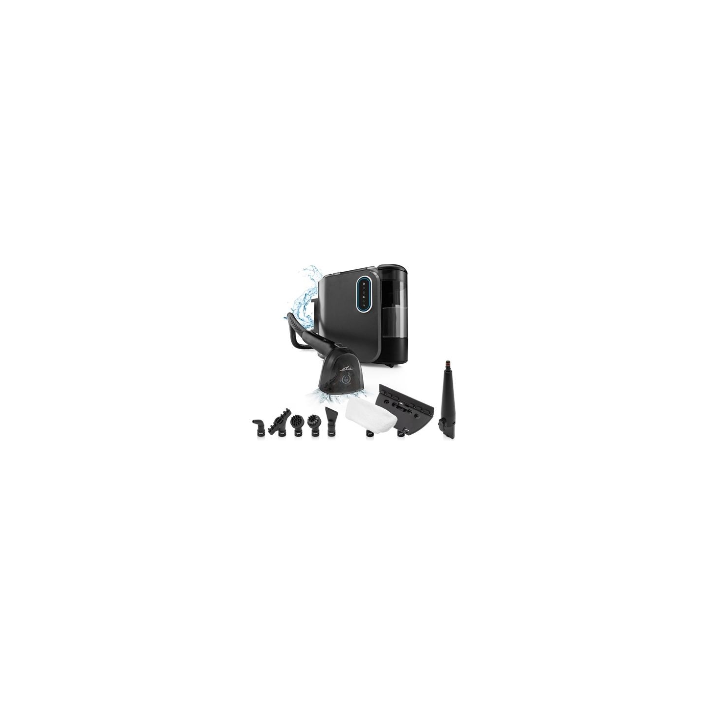 ETA | Multipurpose Steam Cleaner | ETA721490000 Steam&Clean | Vacuum Cleaner | 2000 W | Black | Water tank capacity 1.3 L