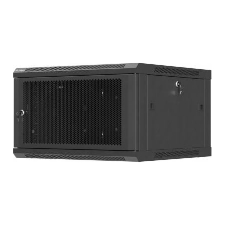Lanberg Rack cabinet 19 inches 6U black WF01-6606-23B