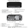 HP Renewed Grade A | EliteDesk 805 G6 SFF | AMD Ryzen 5 PRO | 4650G | 16 GB | SSD | 256 GB | AMD Radeon Graphics | Windows 11 Pr
