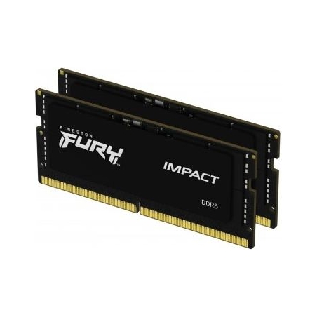Kingston Memory DDR5 SODIMM Fury Impact 32GB(2*16GB)/6400 CL38