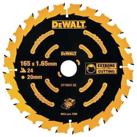 Dewalt | DT10624-QZ Cutting Disc for Wood, 165 x 20 mm