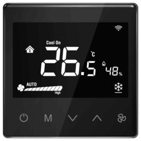 Fibaro Nice Thermostat | FAN4-CONTROL | Black