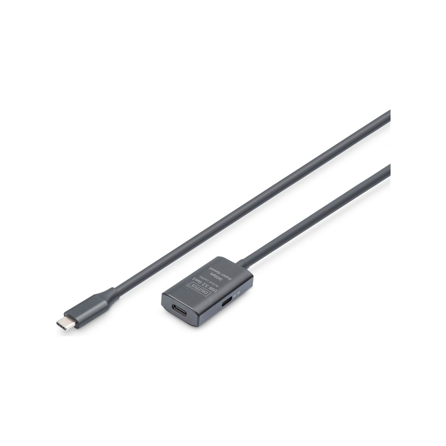 Digitus | Active USB 3.2 Gen2 10G extension cable | DA-73112 | USB-C to USB-C