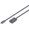 Digitus | Active USB 3.2 Gen2 10G extension cable | DA-73112 | USB-C to USB-C