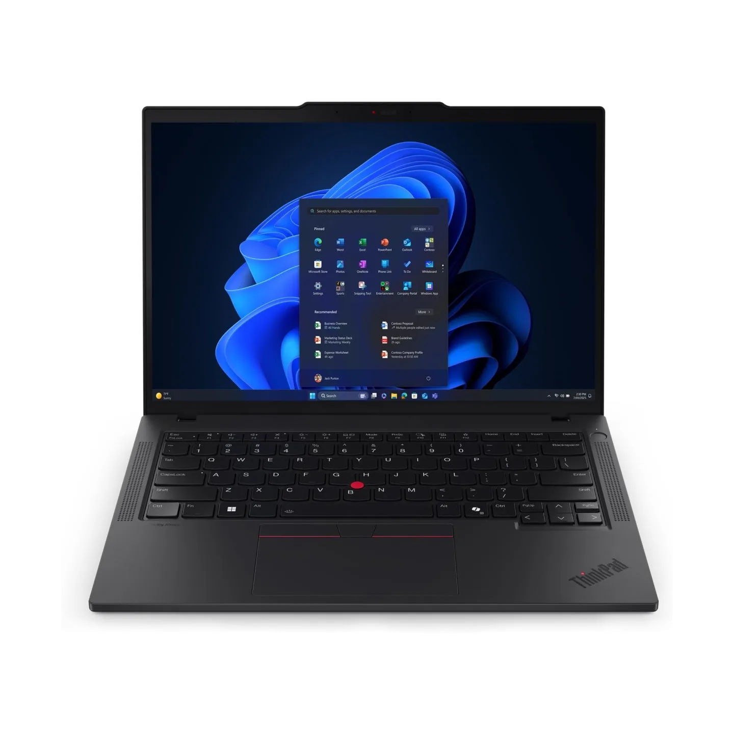 Lenovo ThinkPad T14 Gen 6 Core™ Ultra 5 235U 512GB SSD 16GB 14" (1920x1200) TOUCHSCREEN WIN11 Pro BLACK Backlit Keyboard FP Read