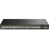 D-Link Smart Managed Switch DGS-1530-52P/E 48 Ports GE PoE(30W) + 4 Ports 10G SFP+ 370W