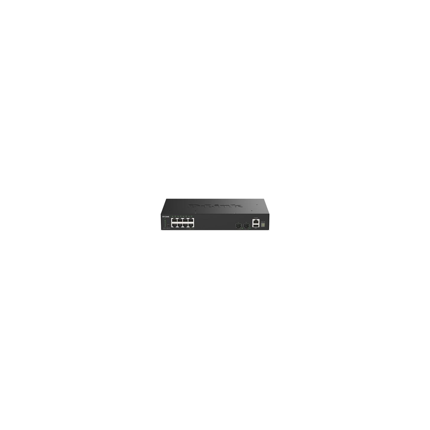 D-Link Smart Managed Switch DGS-1530-10/E 8 Ports GE + 2 Ports 10G SFP+